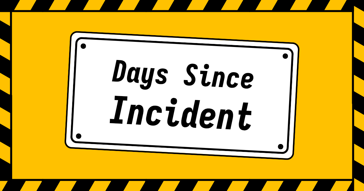 Days Since Incident