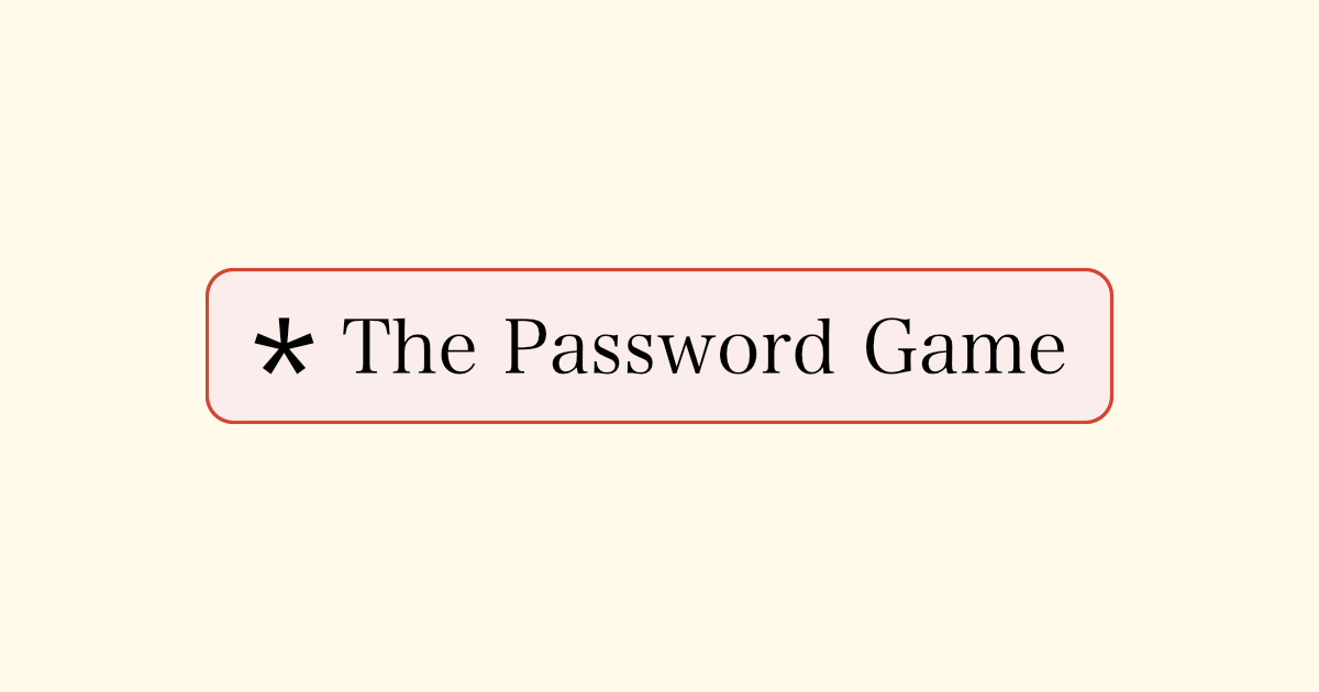 Please choose a password